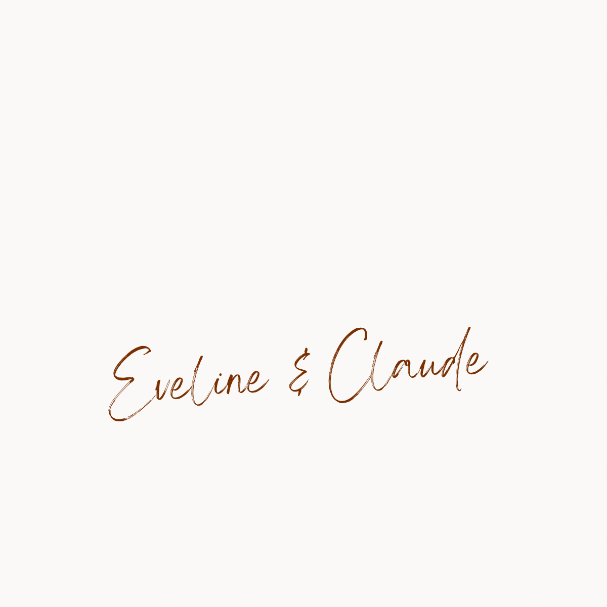 Eveline & Claude